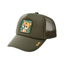GORRA CAP INFANTIL CON PARCHE SUBLIMADO DAI Y BORDADO.