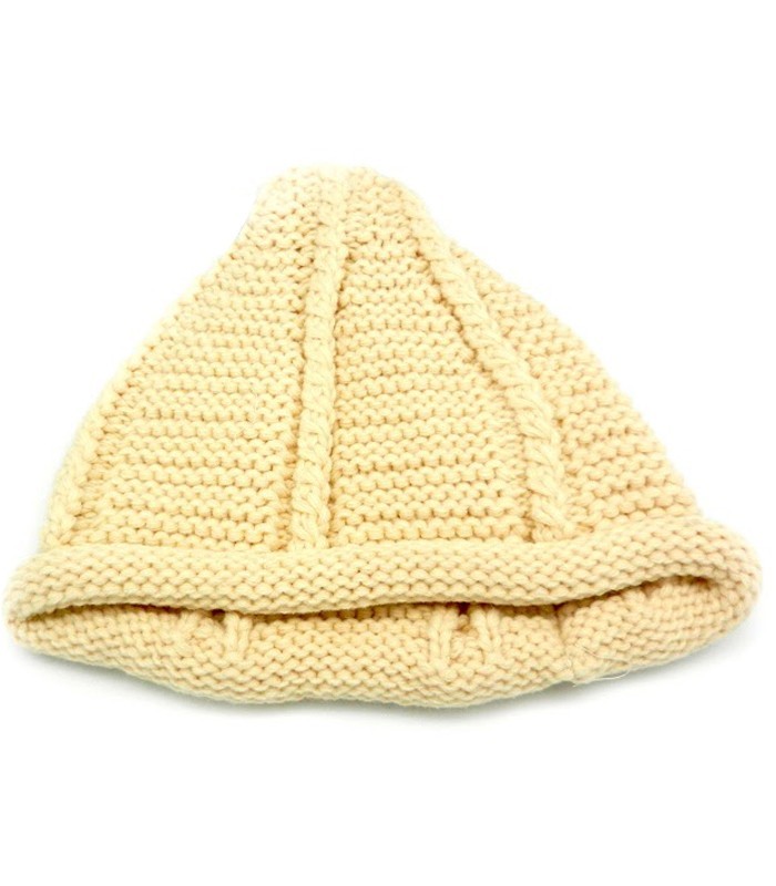 [L37010] GORRO DE LANA LISO