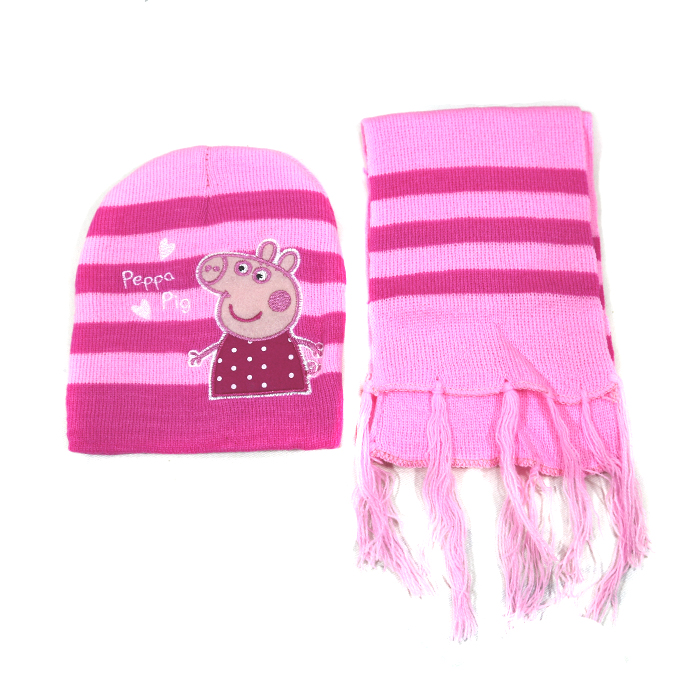 CONJUNTO BUFANDA Y GORRO PERSONAJES
