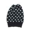 GORRO DE LANA LUNARES CON POMPON