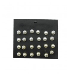 Aros perlas por par