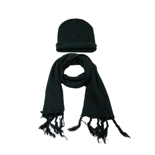 [GOR1014A] CONJUNTO  GORRO Y BUFANDA