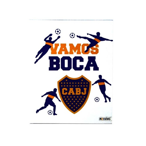 [35410] CUADERNO 19X24CM TAPA DURA BOCA JR