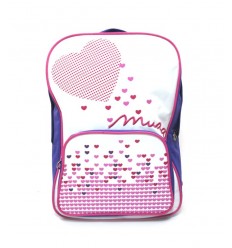 [1657] MOCHILA 17 PULGADAS CORAZONES MUAA