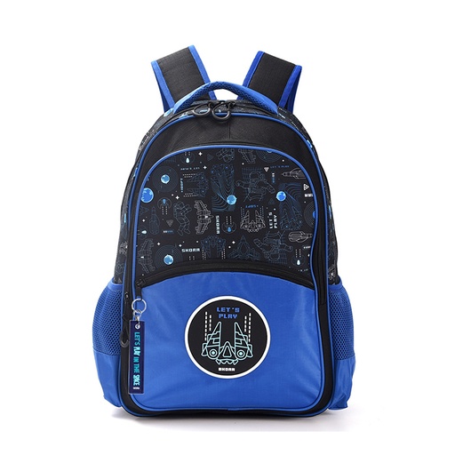 [39736] MOCHILA 18" C/LLAVERO 32X45X15CM