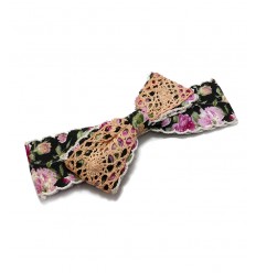 [9608] PINZA CON MOÑO ESTAMPADO
